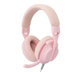 White Shark PARROT růžová / herní headset / mikrofon / 1.8m / 3.5mm / PC & PS4/5 & Mac