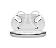 QCY Crossky R70 šedá / Bezdrátová sluchátka s mikrofonem / TWS / Bluetooth 6.0 / IPX5 / dobíjecí box