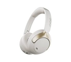 QCY H3 Pro bílá / Bezdrátová sluchátka / BT 5.4 / ANC / USB-C / výdrž až 55 hodin