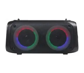 AKAI ABTS-45 Přenosný reproduktor černá / Bluetooth 5.0 / USB / AUX / 20W 