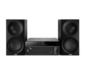 AKAI AM-301 BK / Mikrosystém / FM Tuner / CD / AUX / RCA / USB / BT