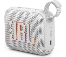 JBL GO 4 bilá / Přenosný reproduktor / Bluetooth / IP67 / výdrž 7 hodin