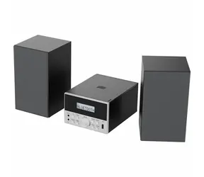 Majority Oakcastle HiFi150 černá / Mikrosystém / 20W / CD / MP3 / FM / Bluetooth / USB / 3.5 mm jack / dálkový ovladač
