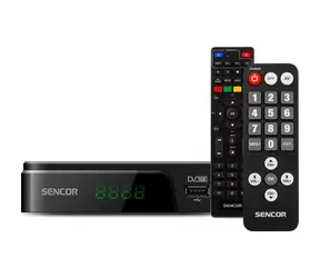 SENCOR SDB 525T DVB-T PŘIJÍMAČ / H.265 / HEVC / 10w