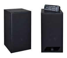 AQ M25 multimedia černá / 2.0 / reproduktory / 60W / Bluetooth 5.0 / USB / RCA /dálkové ovládání 