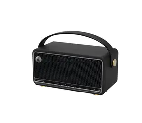Edifier MP330 Bluetooth speaker retro černá / přenosný reproduktor / Bluetooth / USB-C/ výdrž až 19 hod