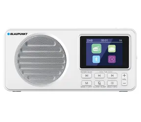 BLAUPUNKT DR6WH bílá / digitální rádio / DAB+ / FM / RDS / 2.4" LCD / Bluetooth / 1800 mAh