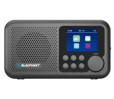 BLAUPUNKT DR8BK černá / digitální rádio / DAB+ / FM / RDS / 2.4" LCD / Bluetooth / 1800 mAh