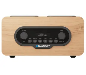 BLAUPUNKT DR10CR dřevo / digitální rádio / DAB+  / FM / RDS / Bluetooth / USB / microSD / 1800 mAh