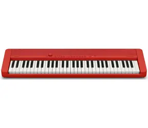 Casio CT-S1 RD červená / klávesy / 61 kláves / BT / USB / 6x AA & adaptér