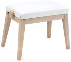 Casio BG50-VINYL-WE Stolička bílá / nosnost 190 kg