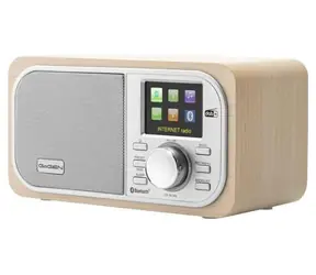 GoGEN IR237BTDAB hnědo-stříbrná / internetové rádio / bluetooth / 4W 