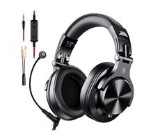 OneOdio Fusion A71M černá / Profesionální sluchátka / mikrofon / 3.5mm Jack