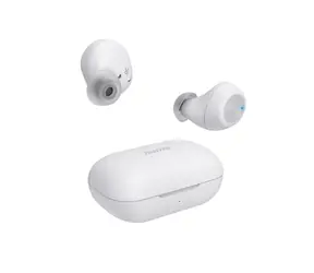 Hama Spirit Chop II bílá / Bluetooth sluchátka / špunty