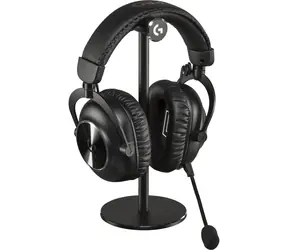Logitech Pro X 2 Lightspeed černá + stojánek / bezdrátová sluchátka / mikrofon / USB LIGHTSPEED přijímač