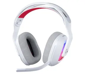 Logitech G A20 X Lightspeed bílá / bezdrátová sluchátka / mikrofon / BT & LIGHTSPEED přijímač