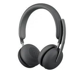Logitech Wireless 2 MS Teams černá / bezdrátová sluchátka / mikrofon / Bluetooth