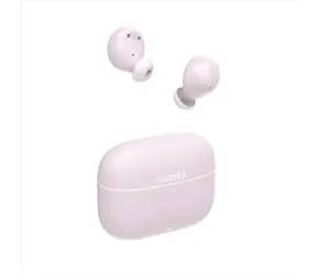 Hama Freedom Buddy II růžová / Bluetooth sluchátka / špunty / USB-C / mikrofón
