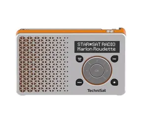 TechniSat DIGITRADIO 1 stříbrná-oranžová