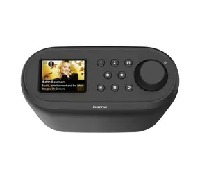 Hama internetové rádio DIR400 černá / DAB+ / Bluetooth / App