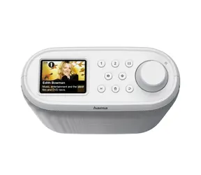 Hama internetové rádio DIR400 bílá / DAB+ / Bluetooth / App