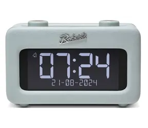 Roberts Radio Revival Rest Duck Egg Blue / Radiobudík / DAB+ a FM / USB-A / BT / LCD Displej / 3.5mm 