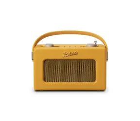 Roberts Radio Revival Uno Sunshine Yellow / Přenosné rádio / DAB+ a FM / BT / LCD Displej / 3.5mm 