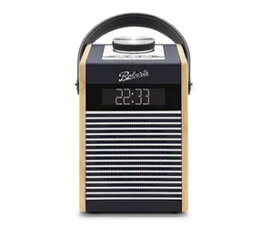 Roberts Radio Rambler Midi Navy Blue / Přenosné rádio / DAB+ a FM / USB / BT / LCD Displej 