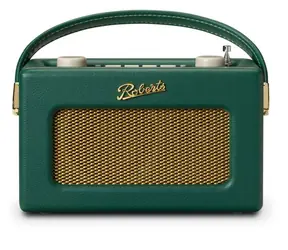 Roberts Radio Revival Uno Dark Green / Přenosné rádio / DAB+ a FM / BT / LCD Displej / 3.5mm 