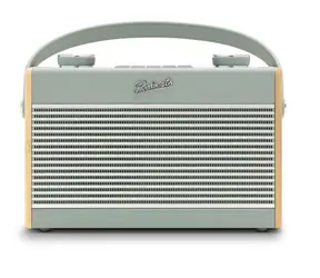 Roberts Radio Rambler Max Duck Egg Blue / Přenosné rádio / DAB+ a FM / USB / BT + Wi-Fi / LCD Displej / 3.5mm 