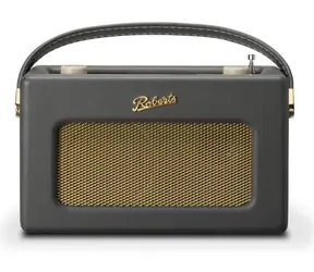 Roberts Radio Revival iStream3L Charcoal Grey / Přenosné rádio / DAB+ a FM / USB / BT + Wi-Fi / LCD Displej / 3.5mm 