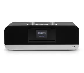 Roberts Radio BluTune 300L Black / Rádio / DAB+ a FM / USB / BT + Wi-Fi / CD / LCD Displej / 3.5mm 