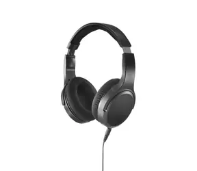 Hama TV sluchátka  uzavřená černá / dlouhý kabel 5-6 m / L/P ovládání hlasitosti
