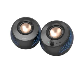 Creative Labs Pebble X černá / reproduktory / RGB / 2.0 / Bluetooth 5.3 / 30W
