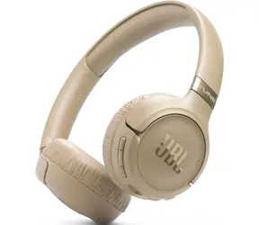 JBL Tune 680NC béžová / bezdrátová sluchátka / mikrofon / Bluetooth / 3.5 mm jack