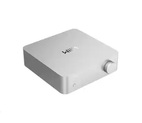 WiiM Vibelink Amp stříbrná / Zesilovač / 100W/kanál / RCA / COAX / optický vstup