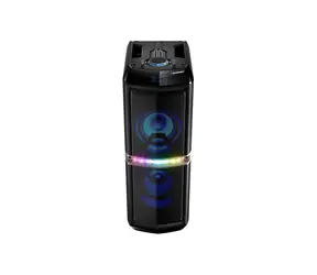 Rozbaleno - BLAUPUNKT PS05.2DB černá / přenosný reproduktor / BT / USB / AUX / 800W / LED / FM / rozbaleno