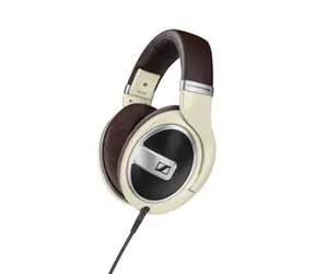 Rozbaleno - SENNHEISER HD 599 béžová / otevřená sluchátka přes hlavu / 3.5 + 6.3 mm / 1.2 + 3 m / rozbaleno