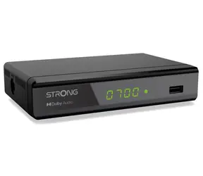 STRONG SRT 8119 černá / Digitální tuner DVB-T/T2 / FHD / USB / HDMI / SCART / RCA