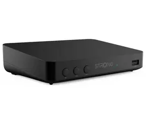 STRONG SRT 8208 černá / Digitální tuner DVB-T/T2 / FHD / USB / HDMI / SCART / RCA