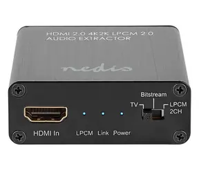 Nedis VEXT3470AT HDMI převodník HDMI na audio analog Jack + digital toslink