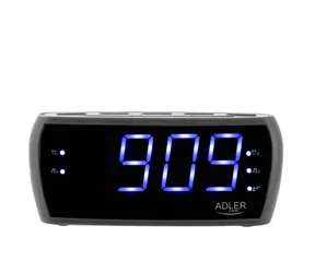 Adler AD 1121 stříbrná / Rádiobudík / 350 W / FM & AM
