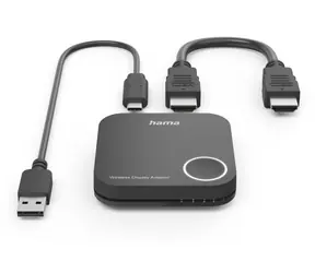 Rozbaleno - Full Wireless Display adaptér HDMI / Bezdrátový adaptér / Full HD 1080p / dosah 30 m / napájení USB / rozbaleno