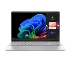 ASUS Vivobook S 15 OLED stříbrná / 15.6" 2880x1620 / Snapdragon X1E-78-100 / 32GB / 1TB SSD / Adreno / W11H