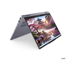 Lenovo IdeaPad 5 2-in-1 14AKP10 šedá / 14" WUXGA / AMD Ryzen AI 5 340 2.0GHz / 16GB / 512GB SSD / AMD Radeon / W11H