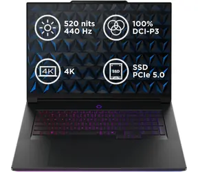 Lenovo Legion 9 18IAX10 černá / 18" WQUXGA / Intel Core Ultra 9 275HX / 64GB / 2TB SSD / RTX 5090 24GB / W11P