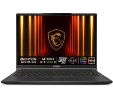 Rozbaleno - MSI Stealth A16 AI+ A3XWHG-031CZ černá / 16" QHD+ / AMD Ryzen AI 9 HX 370 / 32G / rozbaleno