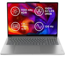 Rozbaleno - Lenovo Yoga Pro 9 16IAH10 šedá / 16" 2.8K / Intel Core Ultra 7 255H / 32GB / 1TB SSD / RTX 5050 8GB / W11H / rozbaleno