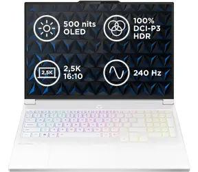 Rozbaleno - Lenovo Legion 7 16IAX10 bílá / 16" WQXGA / Intel Core Ultra 9 275HX / 32GB / 2TB SSD / RTX 5070 8GB / Bez OS / rozbaleno