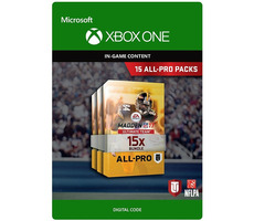 XONE Madden NFL 17: 15 All-Pro Pack Bundle / Elektronická licence / Herní obsah